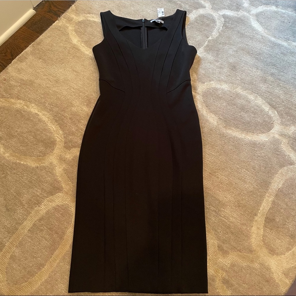 NWT ZAC by Zac Posen V Neck Dress